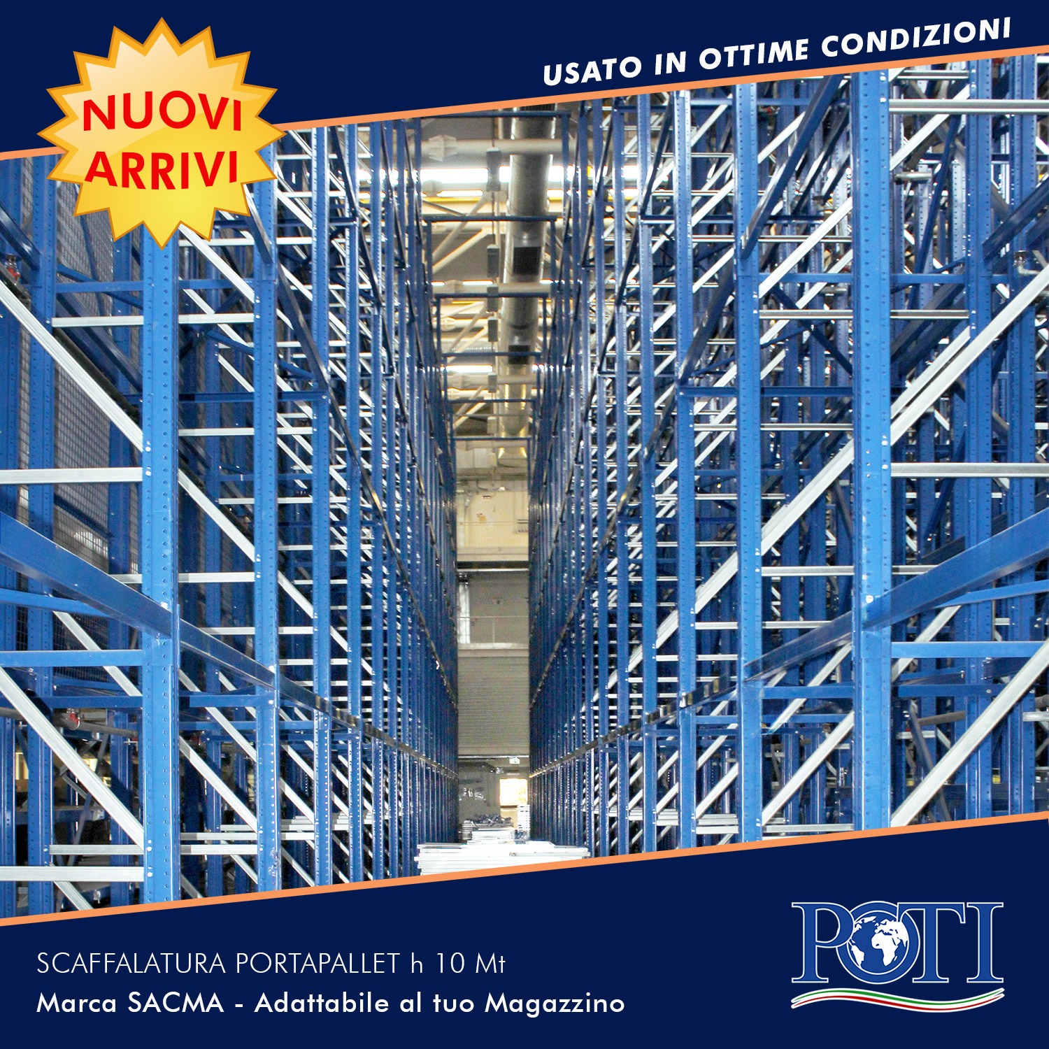 Scaffalature Porta Pallet Sacma